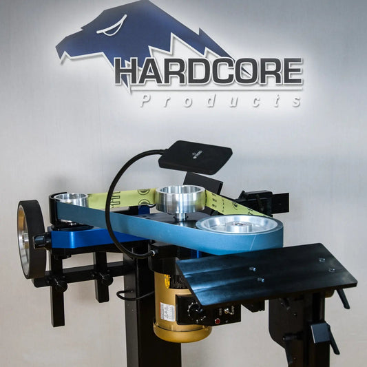 QC (Quick Change) 2" x 72" Belt Grinder - Hardcore Grinders & Products -