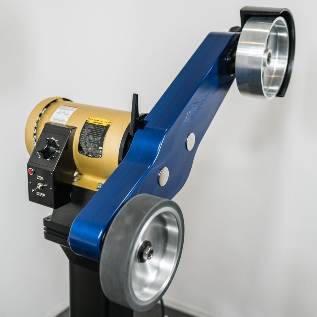 Our Very First Product, Circa 1997, The BGA 2" x 72" Belt Grinder - Hardcore Grinders & Products